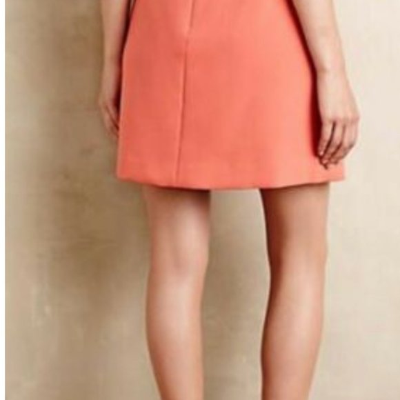 NWT Anthropologie Maeve Coral Skirt - Picture 2 of 9